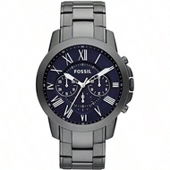 Fossil Men's Quartz Stainless Steel Three-Hand Watch Stainless Steel Case/Glass Mirror FS4736/FS5024