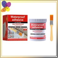 透明防水膠 (戶外及牆身專用)(100g) 隱形防水劑 家居修裝工具  汽車修補工具 浴室廁所防水膠 地板滲透型防水劑 牆壁防漏塗料 防漏修補 外牆防水膠