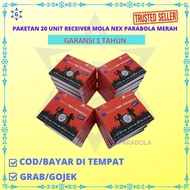 [✅Ready] Receiver Mola Nex Parabola Merah Paketan 20 Unit