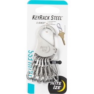 Nite Ize - KRS-03-11 Keychain - Keyrack S-Binner (Stainless Steel)