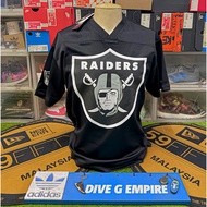 NEW ERA LAS VEGAS RAIDERS NFL BLACK AMERICAN FOOTBALL JERSEY TEE