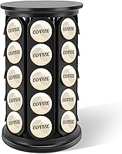 Gugxiom K Cup Holder, K Cup Carousel, Coffee Capsule Organiser, Coffee Capsule Holder, Coffee Capsul