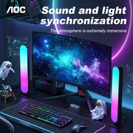USB Light AOC Smart RGB Ambient Light Bars Music Sync APP Voice Control Color Changing LED Lamp Gami