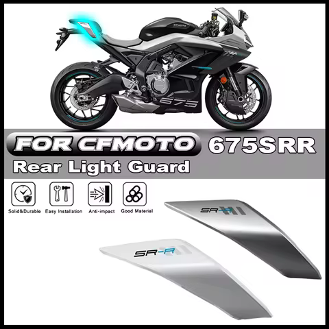 For CFMOTO 675SR 675SRR 675SS Motorcycle Rear Tail Cover Guard Shield CF650-10 Rear Tail Light Shell