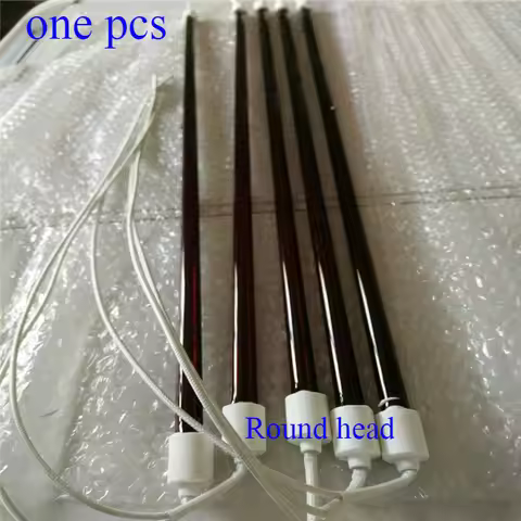 Quartz heater tube Quartz tube infrared heater halogen heater infrared paint curing lamp high temper