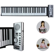 Fashion 61 USB Keys MIDI Digital Flexible Roll-Up Soft Electronic Keyboard piano suitable foldable piano roll up piano