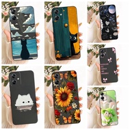 Cover Motorola Moto G54 Case XT2343-1 Silicone Cute Cat Fashion Butterfly Funny Painted Casing Motor