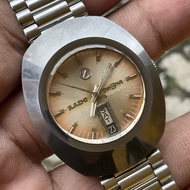 ARLOJI JAM KUNO SWISS RADO DIASTAR MAGIC SALMON PINK DIAL ORIGINAL