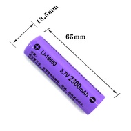 Huasheng Panther Flashlight WFL-401/402/403 Rechargeable Lithium Battery 18650 Safe Battery 3.7V