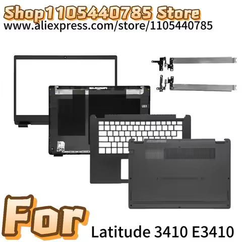 New For Latitude 3410 E3410 LCD Back Cover Rear Lid Top Case/Front Bezel/Palmrest/Bottom Case/Hinges