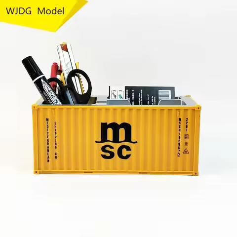 20ft Simulation Shipping Container Model Mini Toys Logistics Container Customizable Kogo
