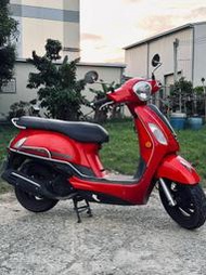 【舊車販賣所】KYMCO LIKE150 液晶螢幕版本 烈焰紅 2020年出廠  復古外型好發好騎