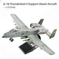 1:72 Creative Military Series Building Blocks US New A-10 Thunderbolt II Support Attack Aircraft Mod