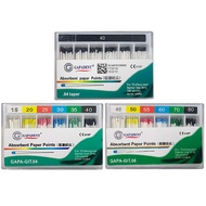 160Pcs/pack Absorbent Paper Points Products 0.02 0.04 0.06 Taper