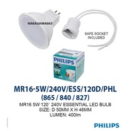 PHILIPS LED FLUORESCENT BULB 5W MR16