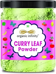 Green Velly Indian Organic Infinity Curry Leaf Powder/Kadi Patta Powder - 100 GM By Organic Infinity