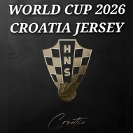 WC 2026 Jersey Croatia Jersey Home Kit Away Kit Jersi Bolasepak Croatia