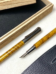 3952老山羊-噍吧哖 金絲楠木 高清高亮版 書法鈦尖鋼筆