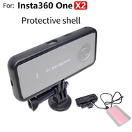 For Insta360 ONE X2 Protective Frame Case 1/4 Screw Hole Camera Tripod Adapter Mount for Insta360 ONE X2 Action Camera Accessory