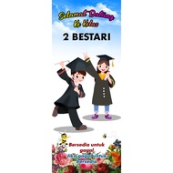 BANNER SELAMAT DATANG KE KELAS - SEKOLAH, TUSYEN, TASKA, TADIKA