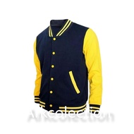 BASEBALL JACKET MEN'S/ BASEBALL JACKET PLAIN BASEBALL JACKET