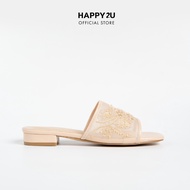 HAPPY2U Kasut Wanita Elysia Lace Sandal Slides