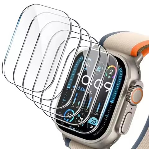 Screen Protector for Apple Watch Ultra2/Ultra 49mm Tempered Glass Film Anti-drop Anti-Scratch Protec