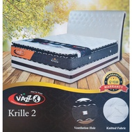 【Vazzo】Krille 2 Mattress with anti-dust mite treated fabric/ pocket spring (Thickness 12 inch)
