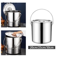 [Kesoto2] Stainless Steel  with Lid for Cooking, Simmering, Stew, Canning, Pasta Pot,  Cookware, Fam