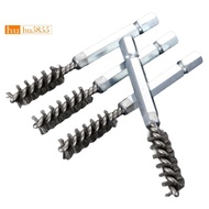 Golf Club Head Cleaning Tool 9mm Stainless Steel Wire Brush for Iron 4 Pieces Electric Drill Hose Br