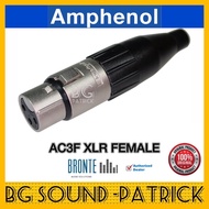 Amphenol AC3F XLR Female connector