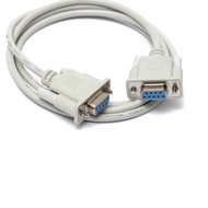 RS232 cable (DB9) 9-pin female/female com cable D-SUB 9 pin 3M long