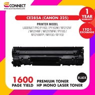 CE285A (Canon 325) LaserJet Pro P1102 / P1102W / M1212NF / M1214NF Page Yield 1600 HP Mono Laser Ton