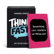 89 Double-Sided Quick Q&A Buzzer Cards, Birthday Party Outdoor Family Leisure Tabletop Game, Christm