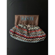 Santi Made in India Multicolored Sequins Beads Bag