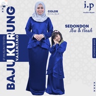 BAJU KURUNG PASANG DEWASA & KANAK-KANAK - ROYAL BLUE