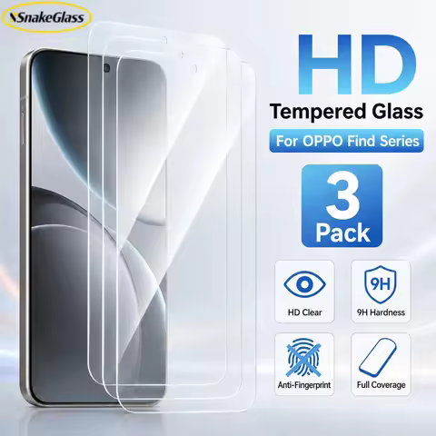 3PCS Tempered Glass For OPPO Find X9 Pro X9Ultra X9s Pro X8Ultra X5Lite X3Lite X2Lite X2Neo Anti-scr