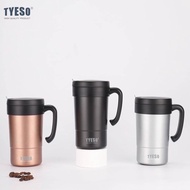 Tyeso stainless steel mug Coffee Cup With Handle