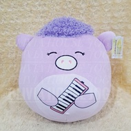 UNGU Purple Donkey Doll, Gembul Donkey Head Doll, Crested Organ Embroidered Donkey Doll