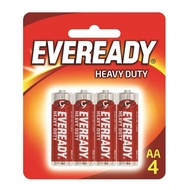 EVEREADY SIZE AA HEAVY DUTY BATTERY 1 X 4PCS