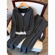 大碼女裝 大碼 套裝 女 2024 新款 大碼女裝上衣新款韩版 Casual Suit for Women - Spring/Autumn 2025 Korean Style Loose Fit wi