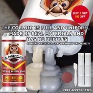 Industrial-grade casting compound for metal repair solution in foundry workshop, essential for quick