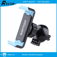 Rovtop Universal Car Mobile Phone Holder 360 Degree Air Vent Mount Stand No Magnetic Cell Phone Holder For iPhone X XS Max 8 6 Samsung
