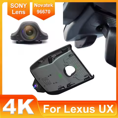 OEM Dash Cam 4K For Lexus UX 300h UX300h 2024 2025,WiFi APP Control Car DVR with Night Vision, Loop 
