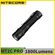 NITECORE MT2C PRO 1800Lumens Rechargeable Compact   Flashlight Include 3600mAh Battery