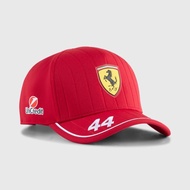 Scuderia Ferrari F1 Team 2025 Lewis Hamilton Baseball Cap Adults - Dark Cherry