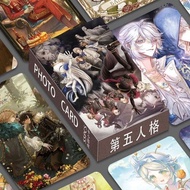 推荐热销第五人格镭射小卡55张游戏动漫周边自印三寸lomo卡二次元收藏款26527 Recommended best-selling Identity V laser photocards, 55 p