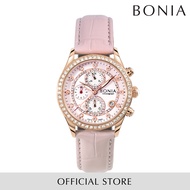 Bonia Formale Chronograph Women Watch Elegance BNB10634 (Free Gift)