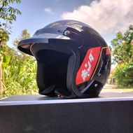 Helm Bogo Retro GL Series Honda Gank Original Sni