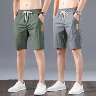 Cooling Ice Silk Shorts Thin Style 5-7 Points Pants Optional M-5XL Japanese Korean Popular Fashion N